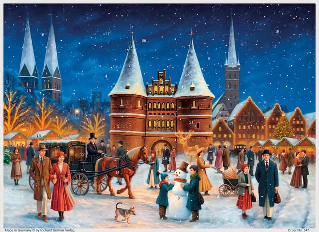 Holstentor Lübeck calendar