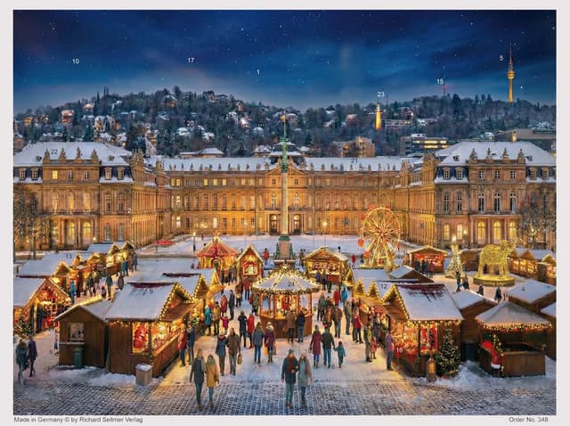 Schlossplatz Stuttgart calendar