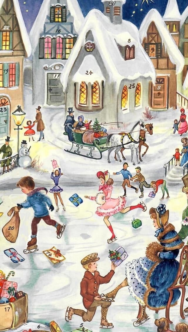 Eislauffreuden advent calendar
